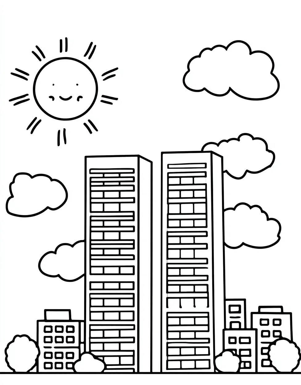 Adorable 9/11 Coloring Page for Little Ones - Print Now