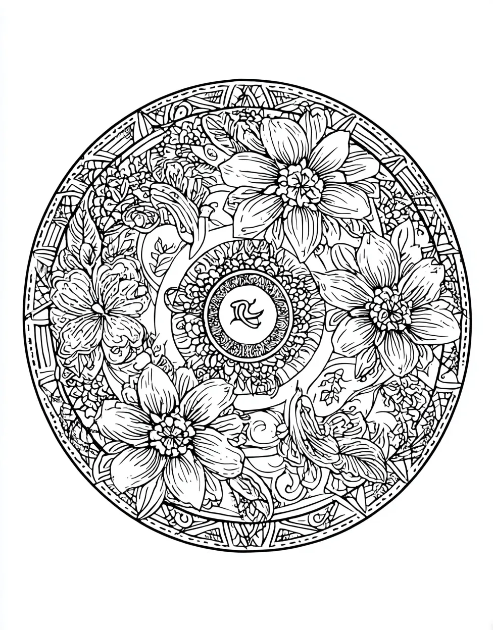 Intricate Zodiac Star Constellation Coloring Page - Free Coloring Page ...